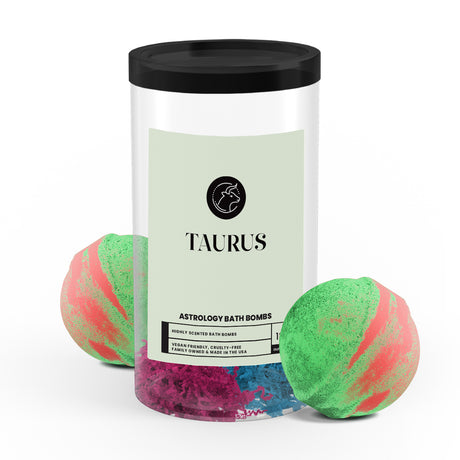 Taurus Astrology Bath Bombs
