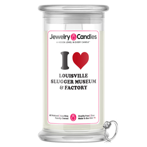 I Love LOUISVILLE SLUGGER MUSEUM & FACTORY Landmark Jewelry Candles