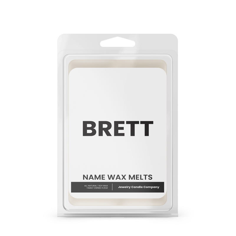 BRETT Name Wax Melts