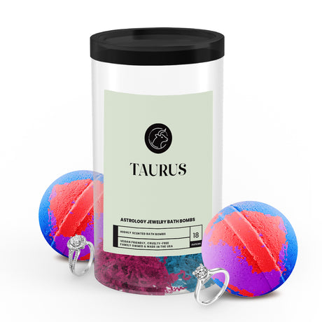 Taurus Astrology Jewelry Bath Bombs