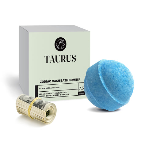 Taurus Zodiac Cash Bath Bomb
