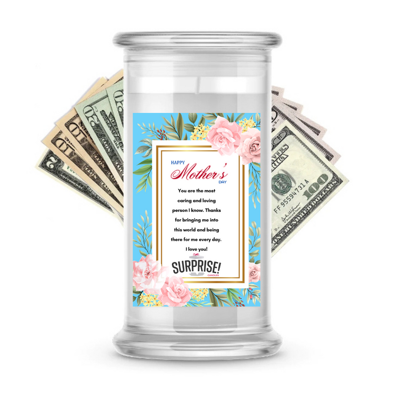 Happy Mother's Day  MOTHERS DAY CASH MONEY CANDLES (Blue Label)