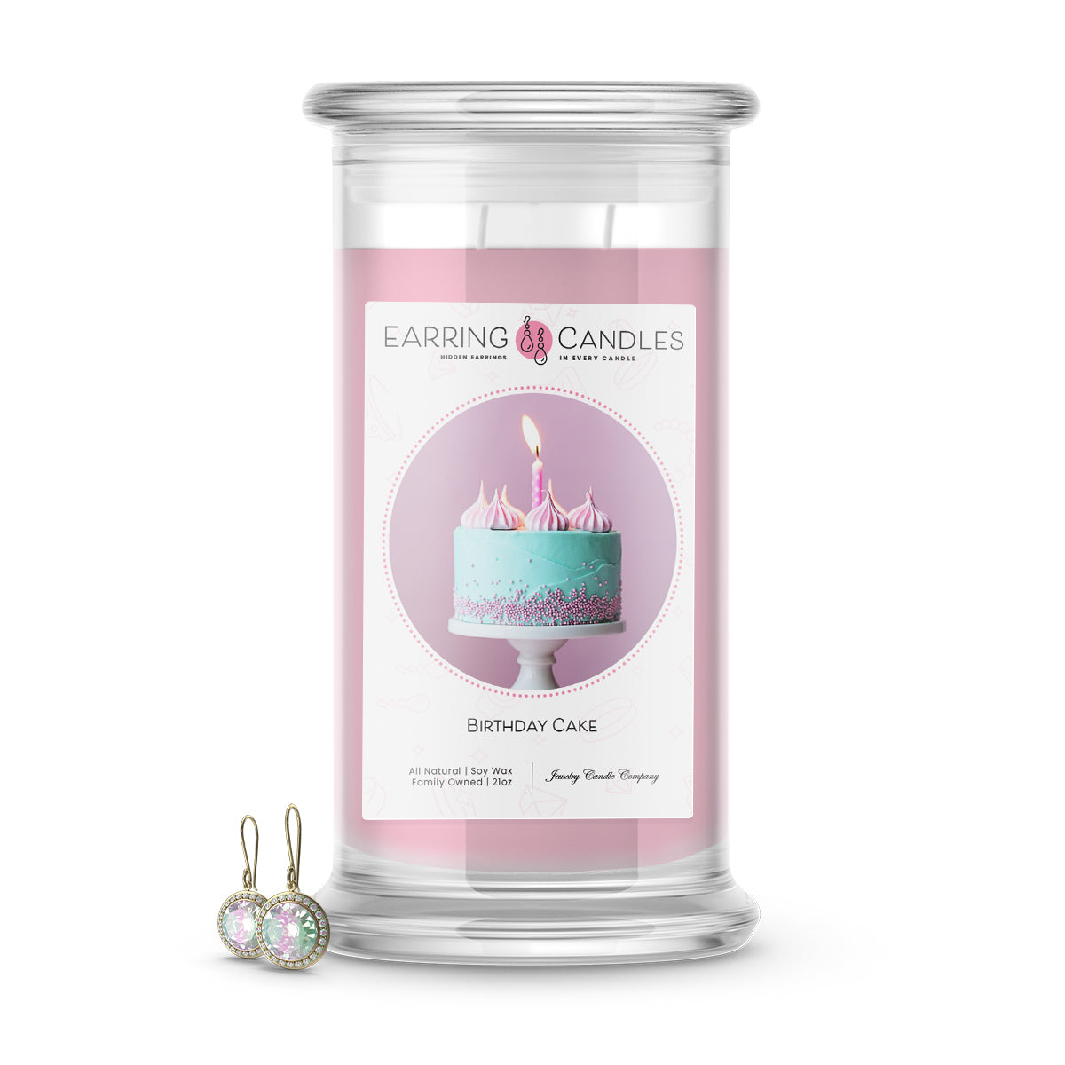 Birthday Cake | Earring Candles