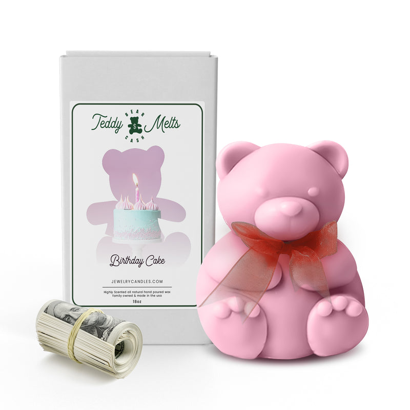 Birthday Cake Cash Money GIANT Teddy Bear Wax Melts