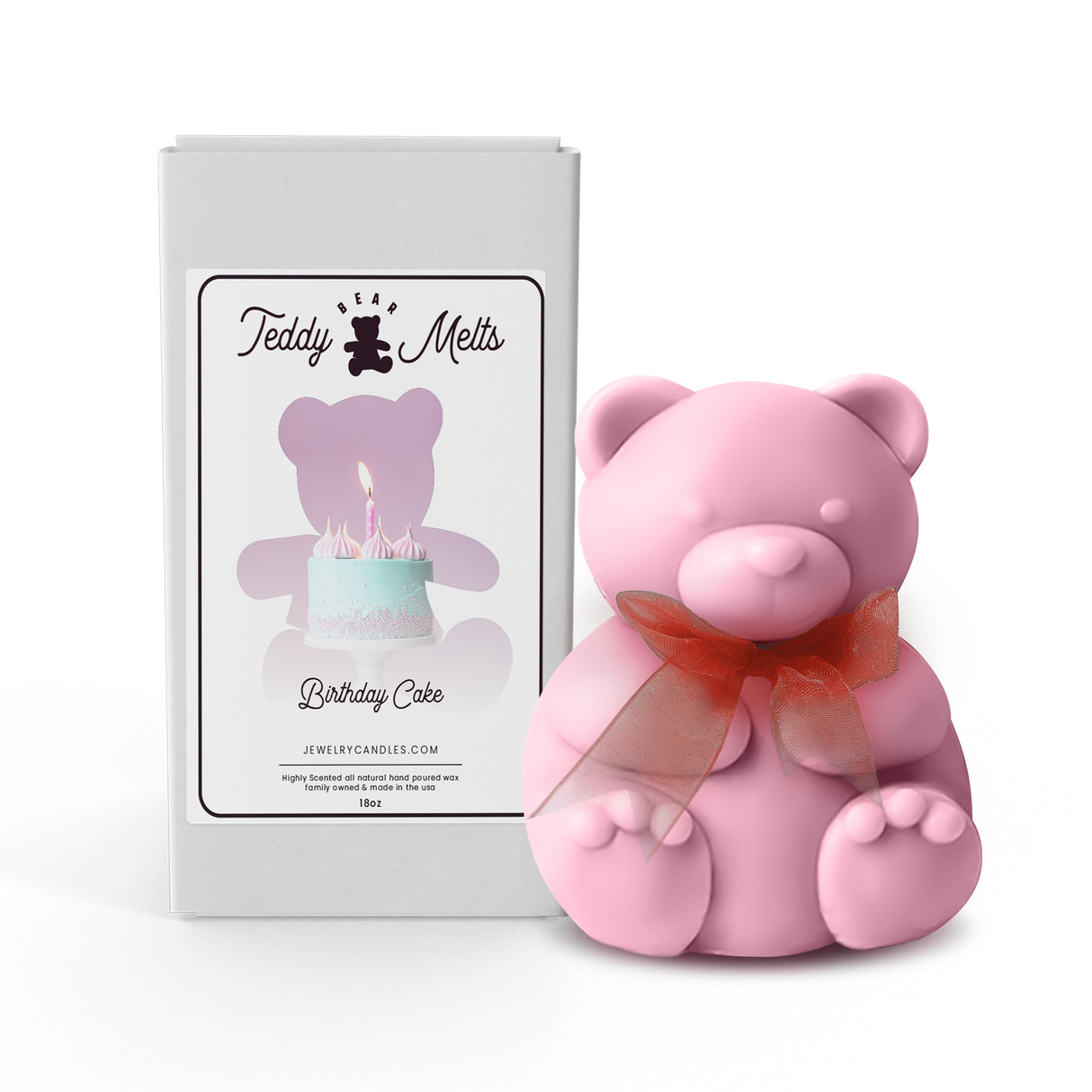 Birthday Cake GIANT Teddy Bear Wax Melts