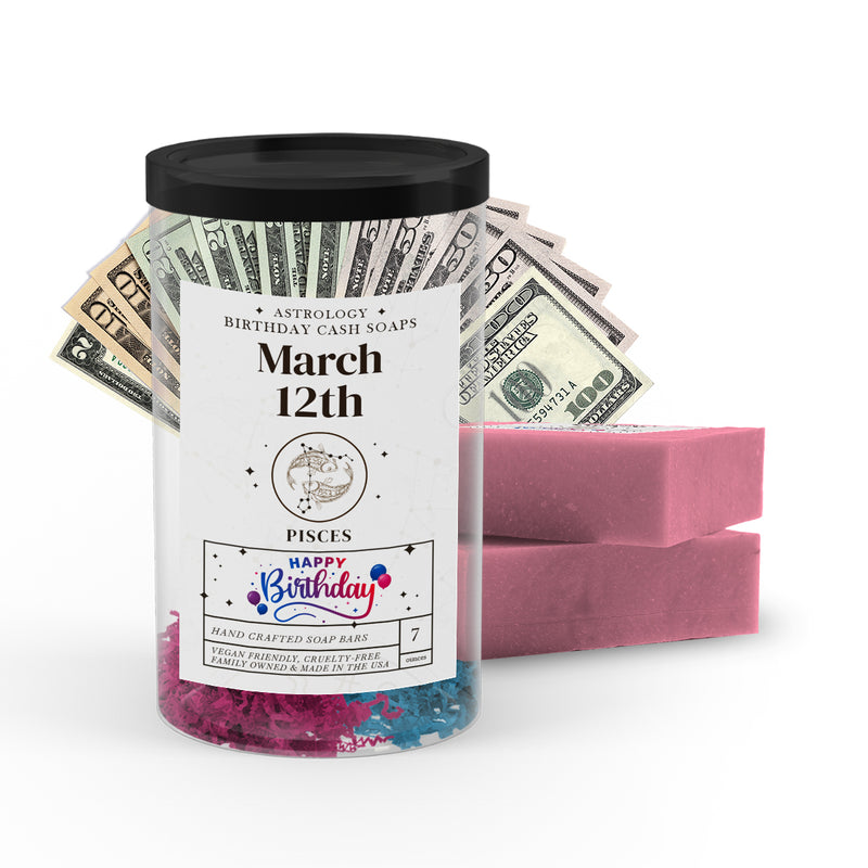 PISCES | Astrology Birthday Cash Money Soaps (2-PACKS)