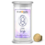 Virgo Zodiac Bitcoin Candles