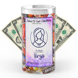 Virgo Zodiac Cash Chocolates