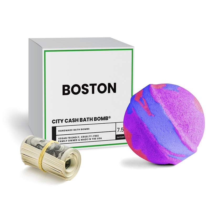 Boston City Cash Bath Bomb