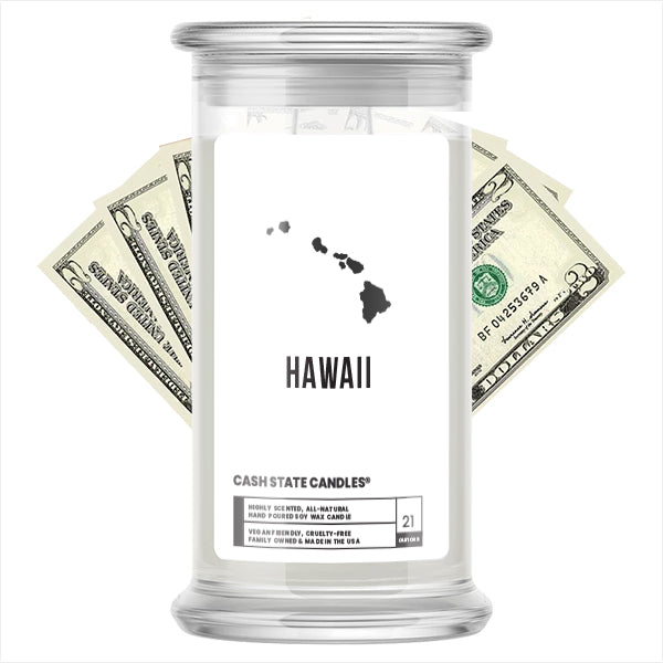 Hawaii Cash State Candles