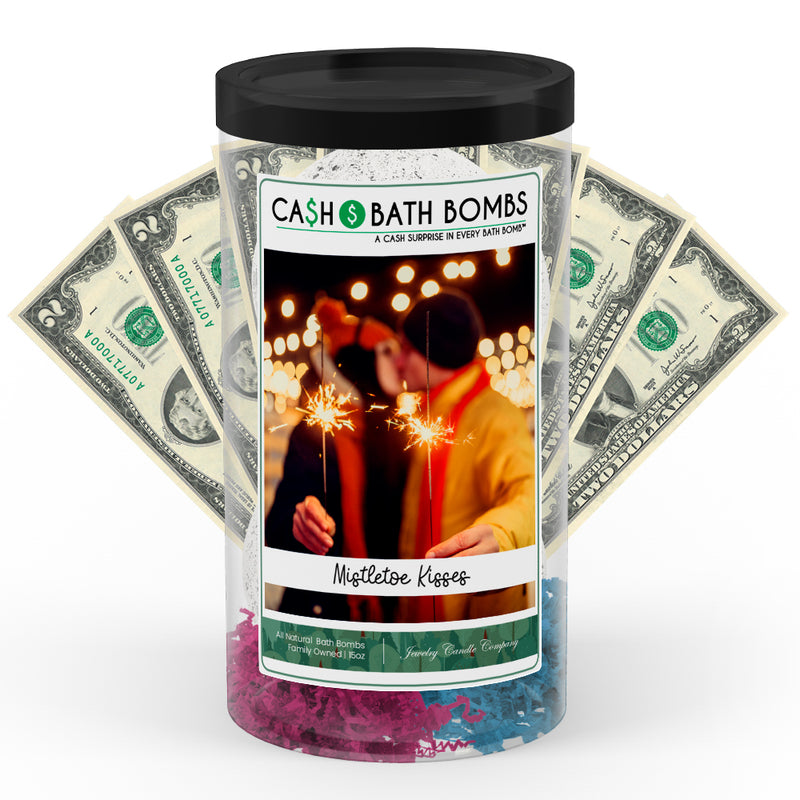 Mistletoe Kisses Cash Bath Bomb