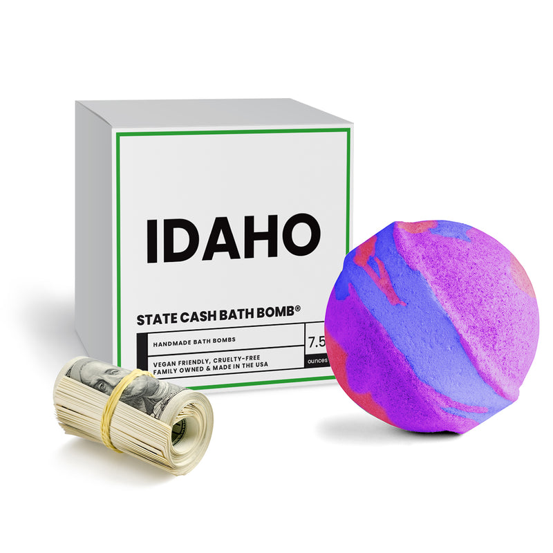 Idaho State Cash Bath Bomb