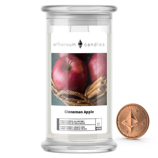 Cinnamon Apple Ethereum Candles
