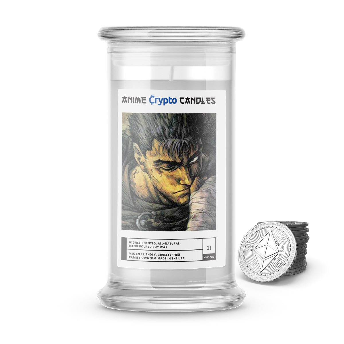 Guts (ガッツ) - Crypto Anime Candles