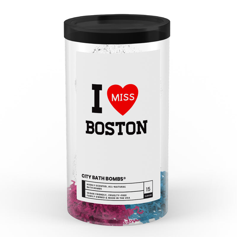 I miss Boston City Bath Bombs