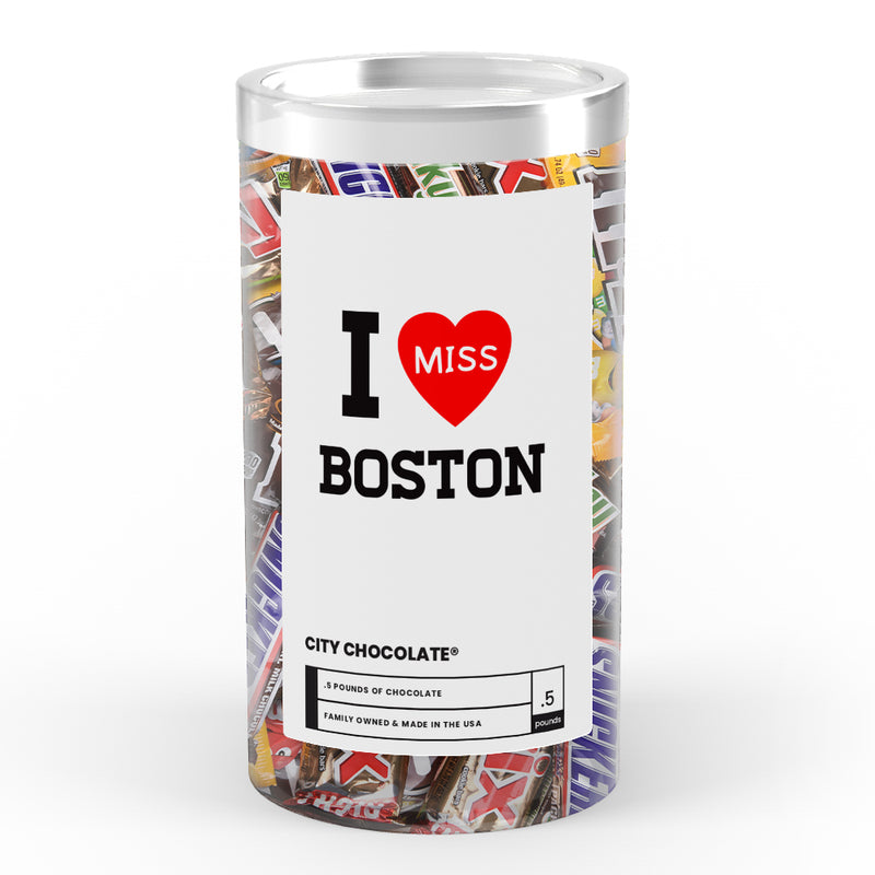 I miss Boston City Chocolate