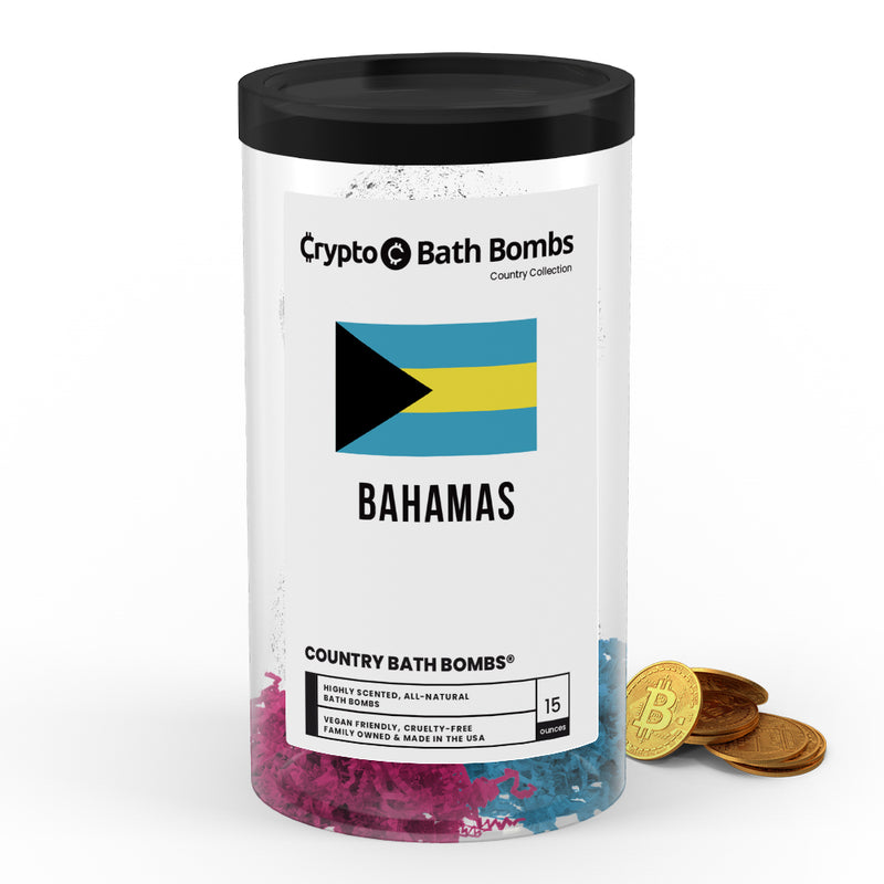 Bahamas Country Crypto Bath Bombs