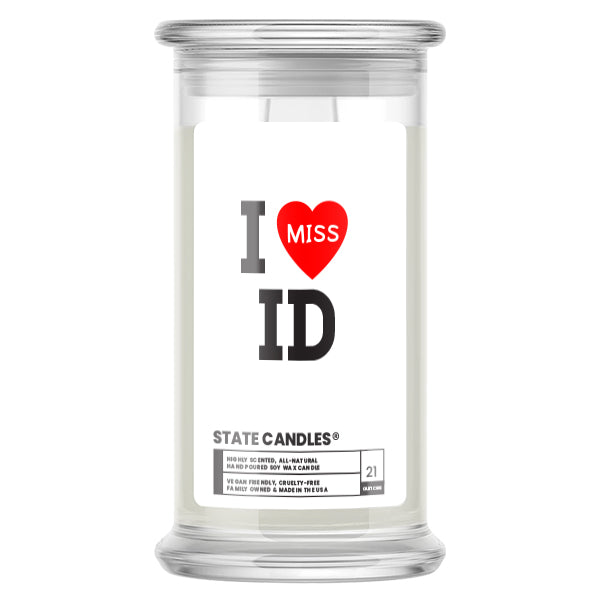 I miss ID State Candle