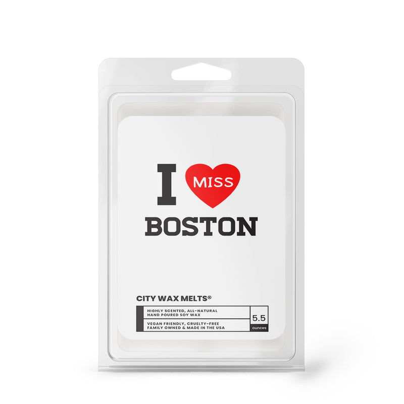I miss Boston City Wax Melts