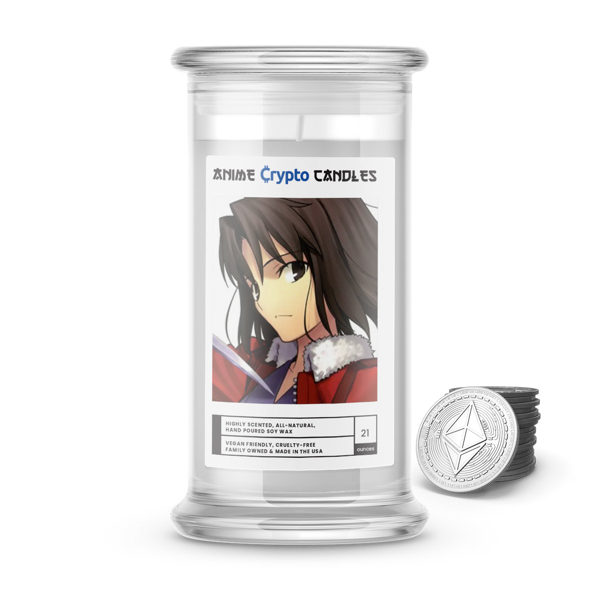 Ryougi, Shiki (両儀 式) - Crypto Anime Candles