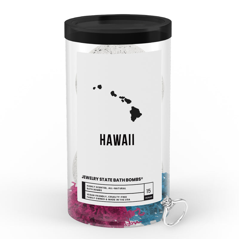 Hawaii Jewelry State Bath Bombs