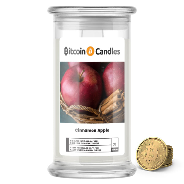 Cinnamon Apple Bitcoin Candles