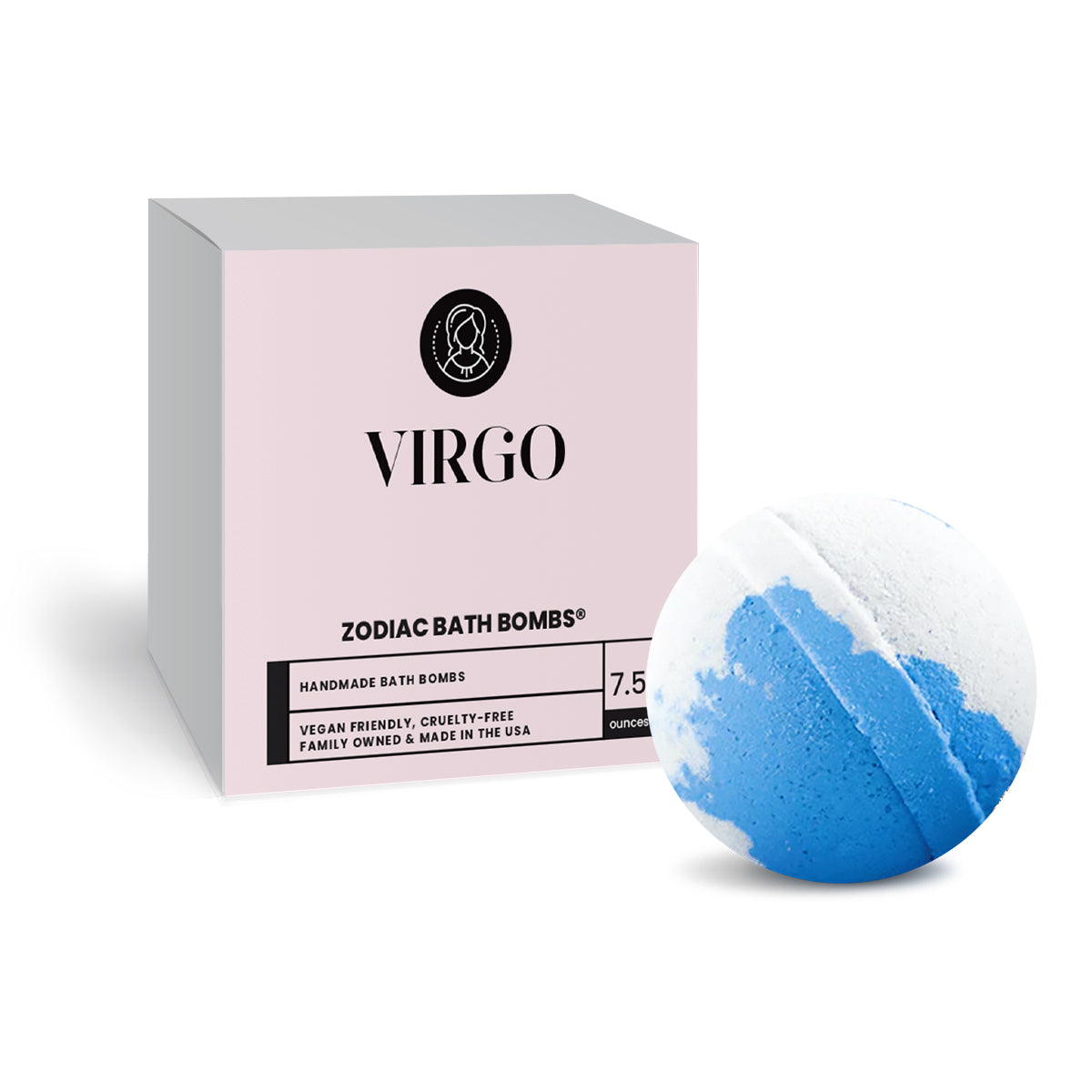 Virgo Zodiac Bath Bomb