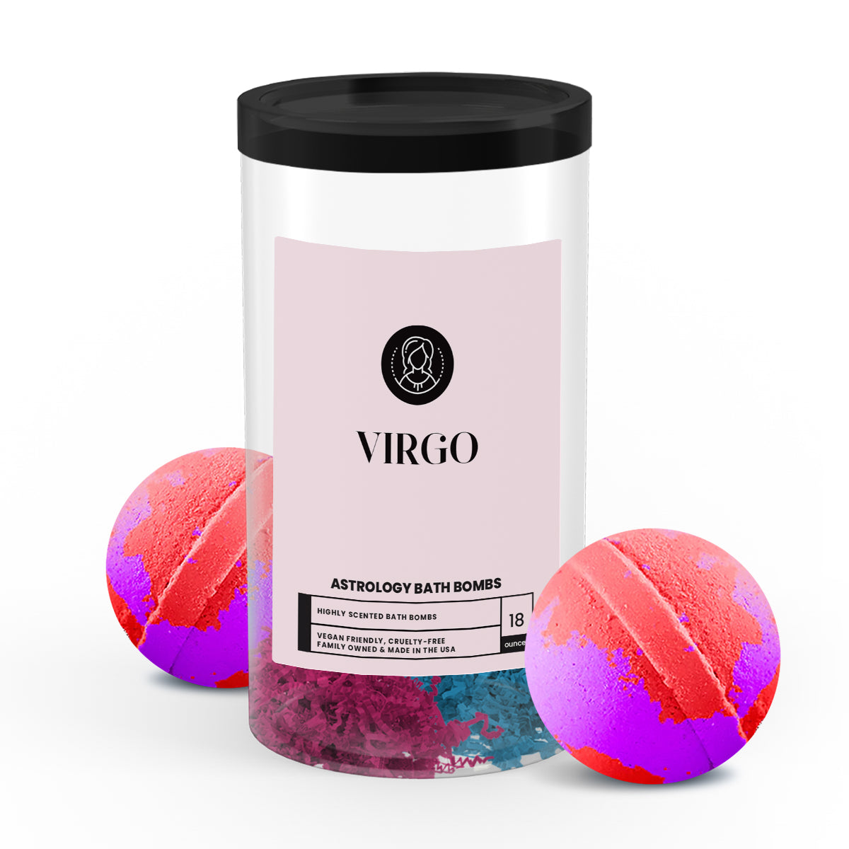Virgo Astrology Bath Bombs