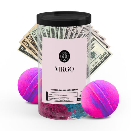 Virgo Astrology Cash Bath Bombs