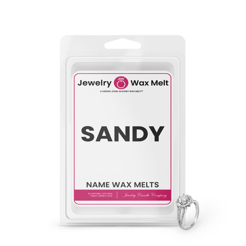 SANDY Name Jewelry Wax Melts
