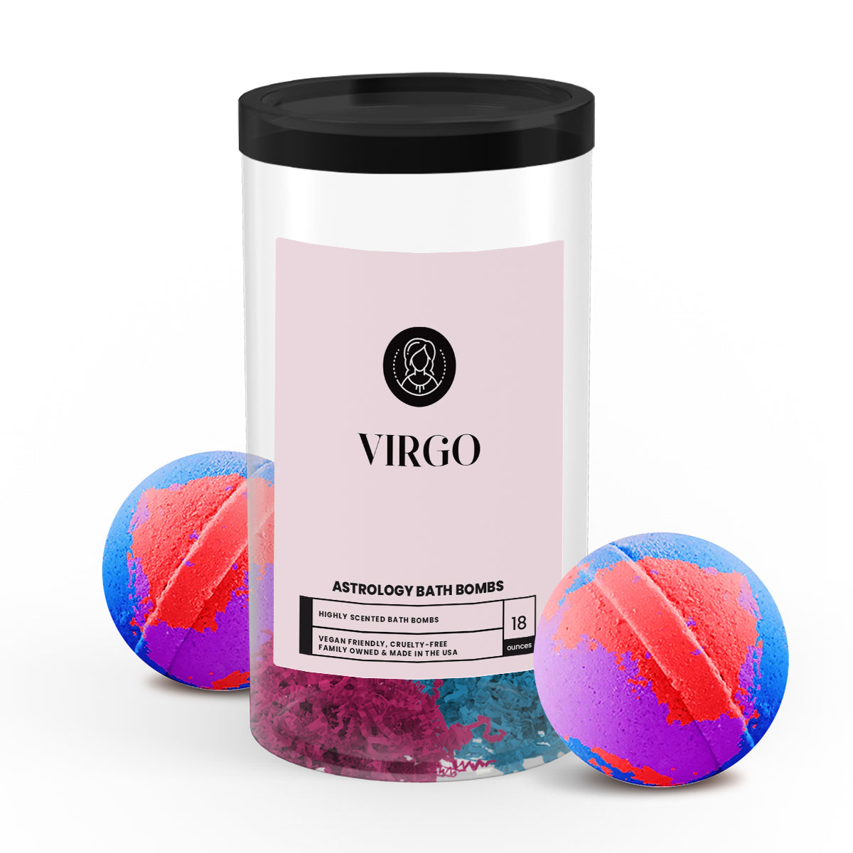 Virgo Astrology Bath Bombs