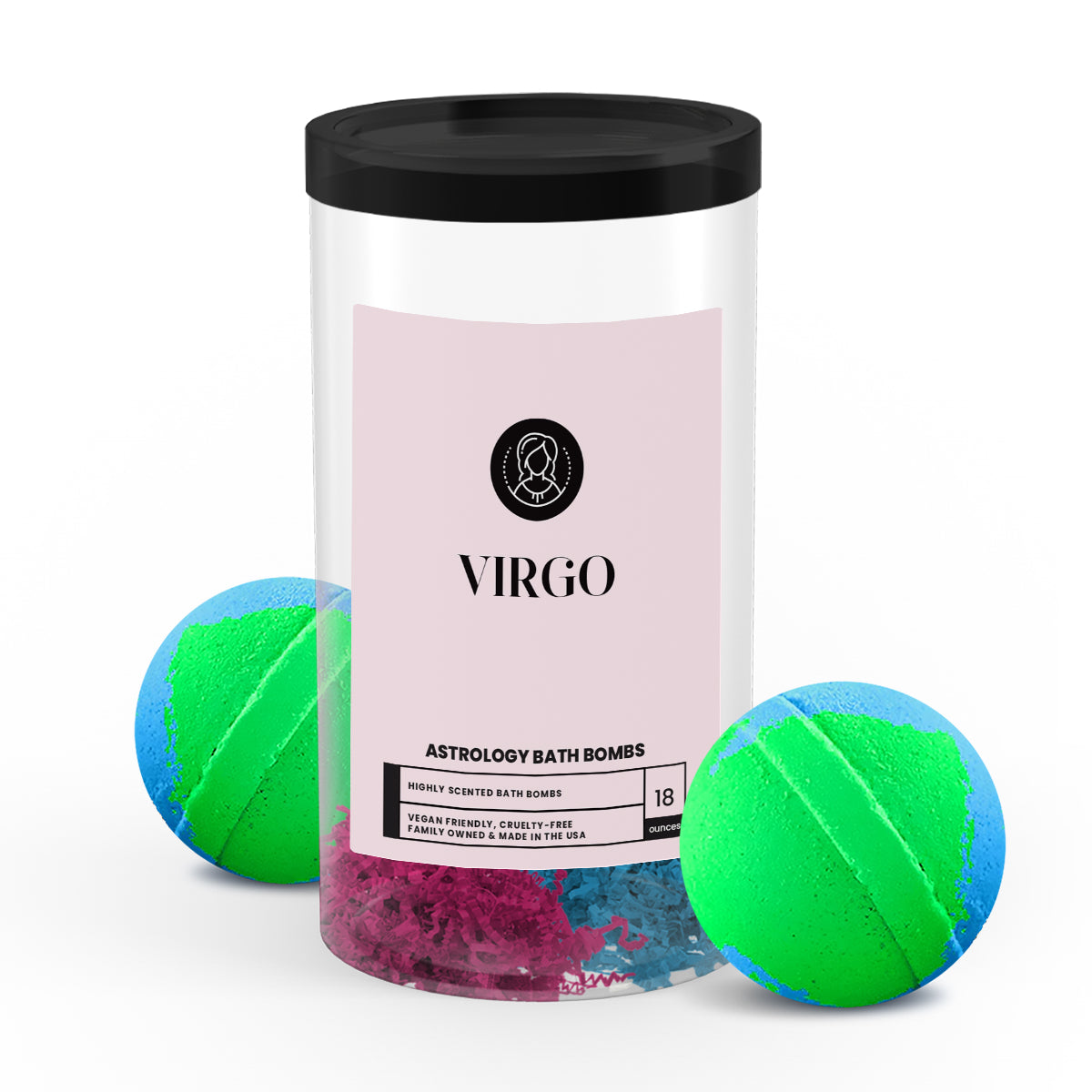 Virgo Astrology Bath Bombs