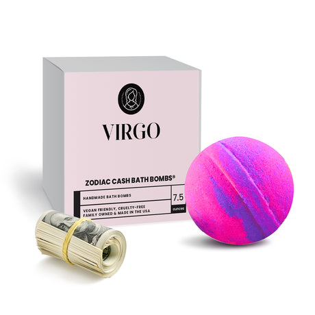 Virgo Zodiac Cash Bath Bomb
