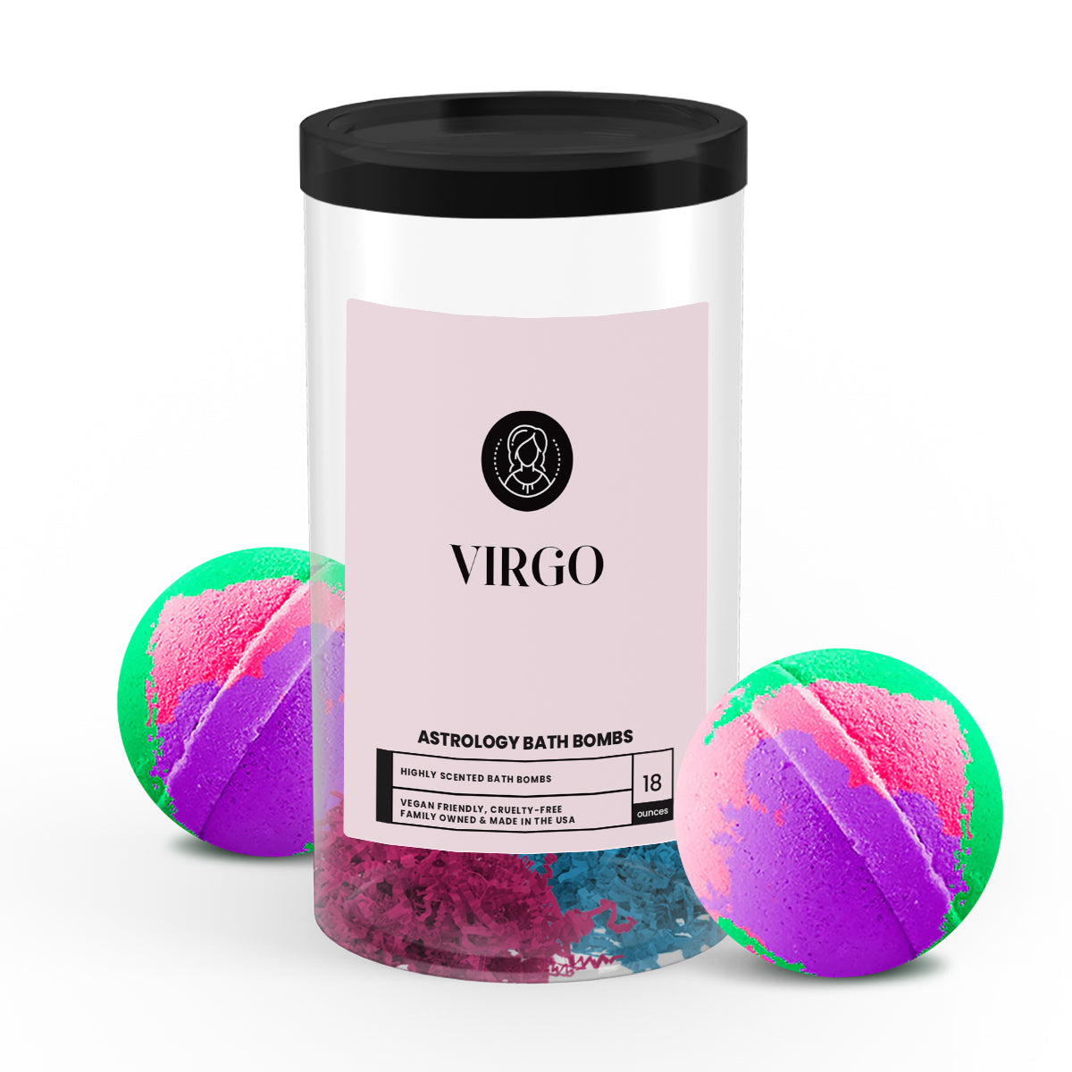 Virgo Astrology Bath Bombs