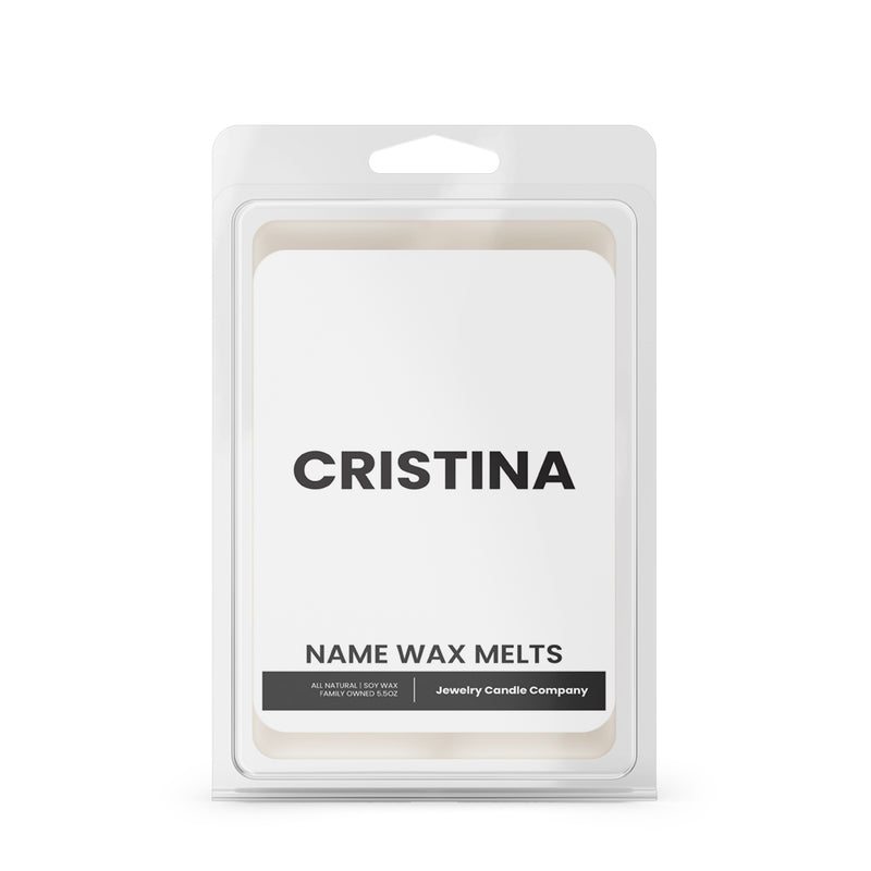 CRISTINA Name Wax Melts