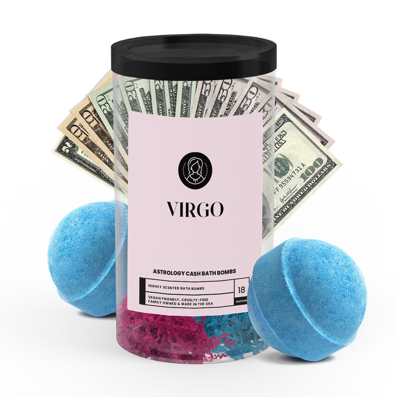 Virgo Astrology Cash Bath Bombs