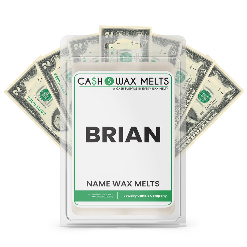 BRIAN Name Cash Wax Melts