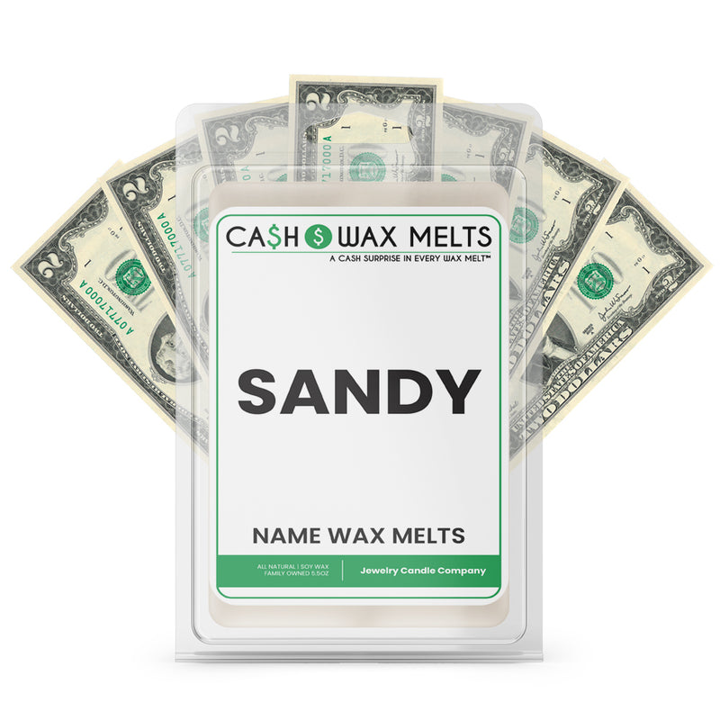 SANDY Name Cash Wax Melts