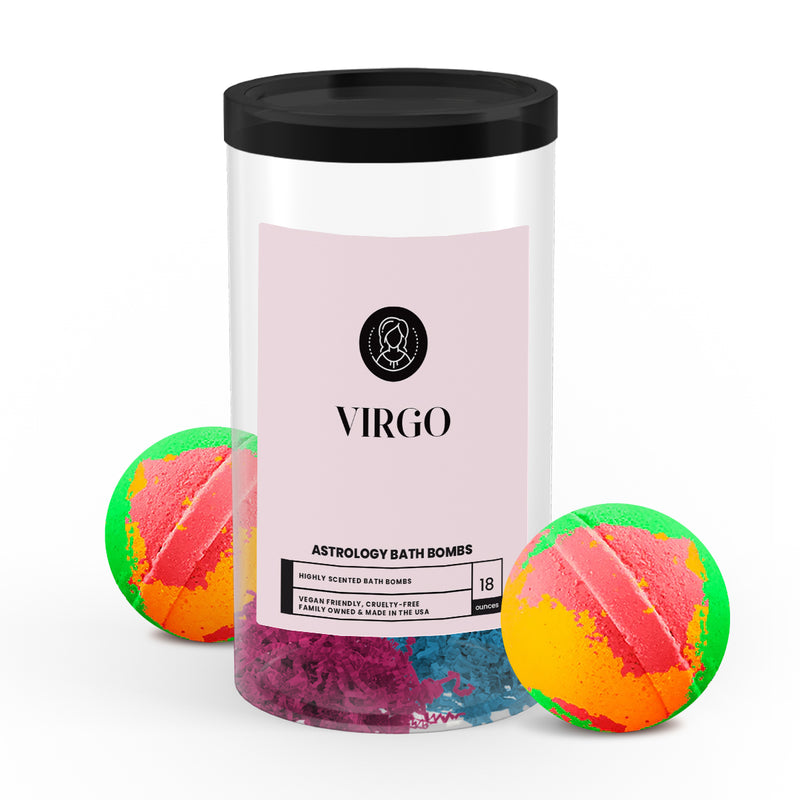 Virgo Astrology Bath Bombs