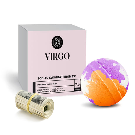 Virgo Zodiac Cash Bath Bomb