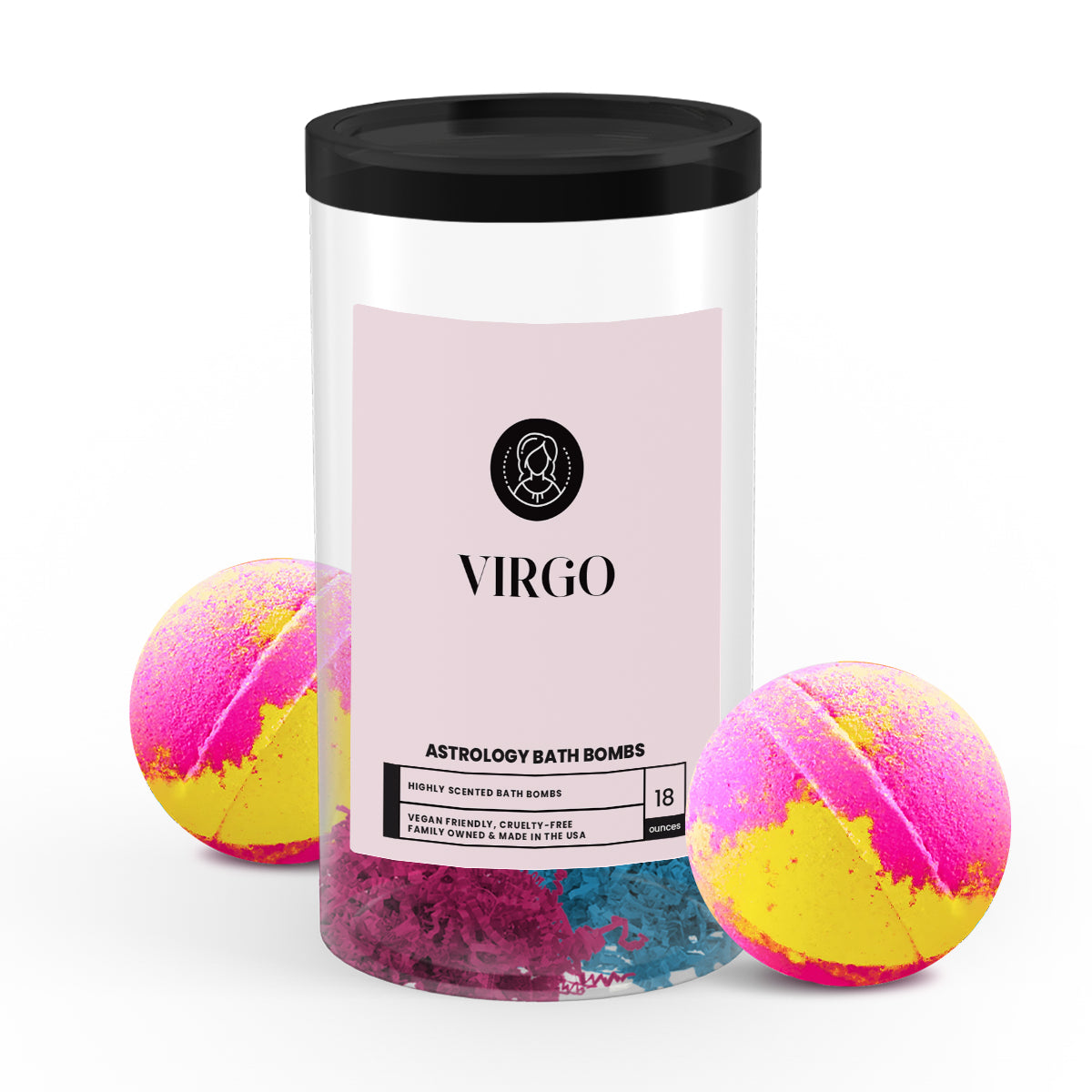 Virgo Astrology Bath Bombs