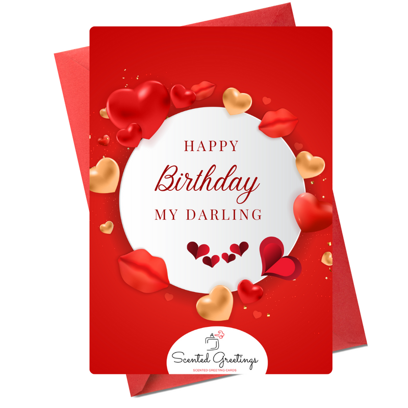 Happy Birthday My Darlings | Scented Greeting Cards