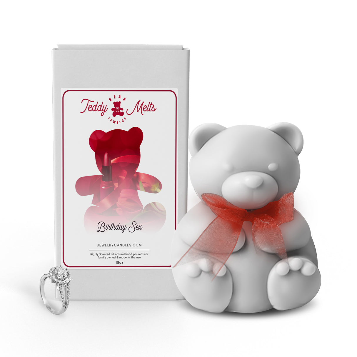 Birthday Sex GIANT Teddy Bear Jewelry Wax Melts