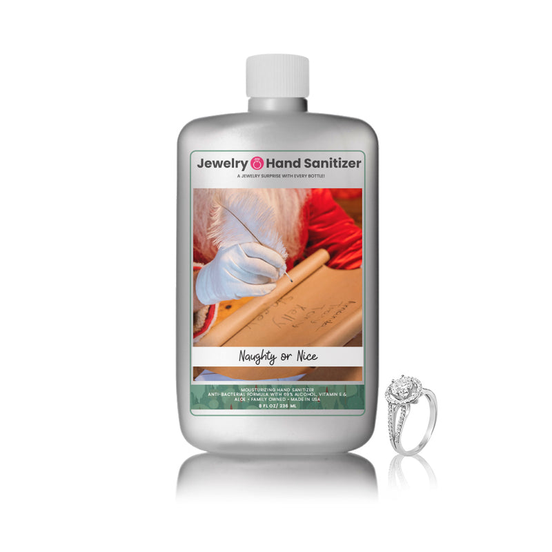 Naughty Or Nice Jewelry Hand Sanitizer