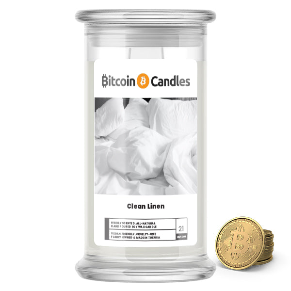 Clean Linen Bitcoin Candles
