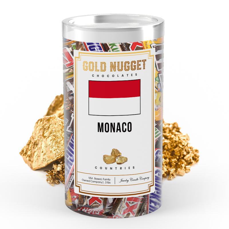 Monaco Countries Gold Nugget Chocolates