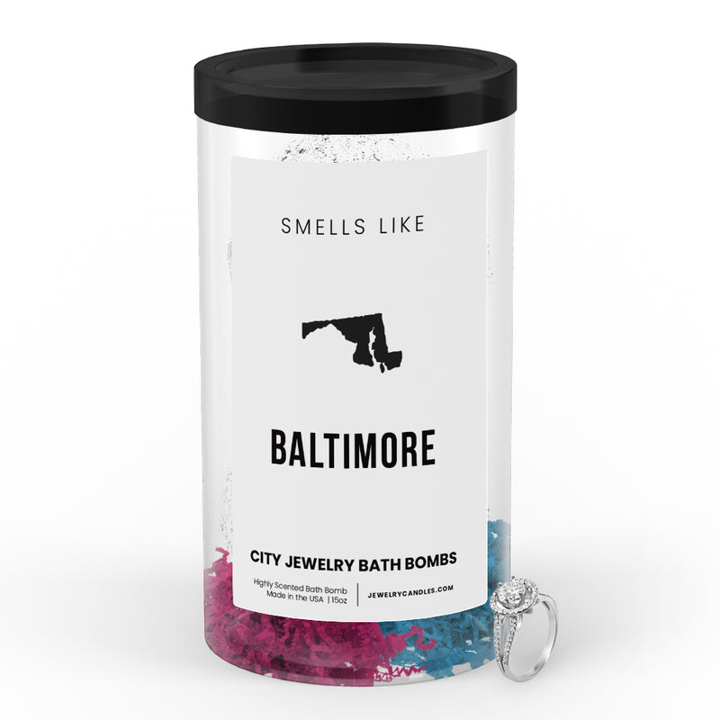 Smells Like Baltimore City Jewelry Bath Bombs