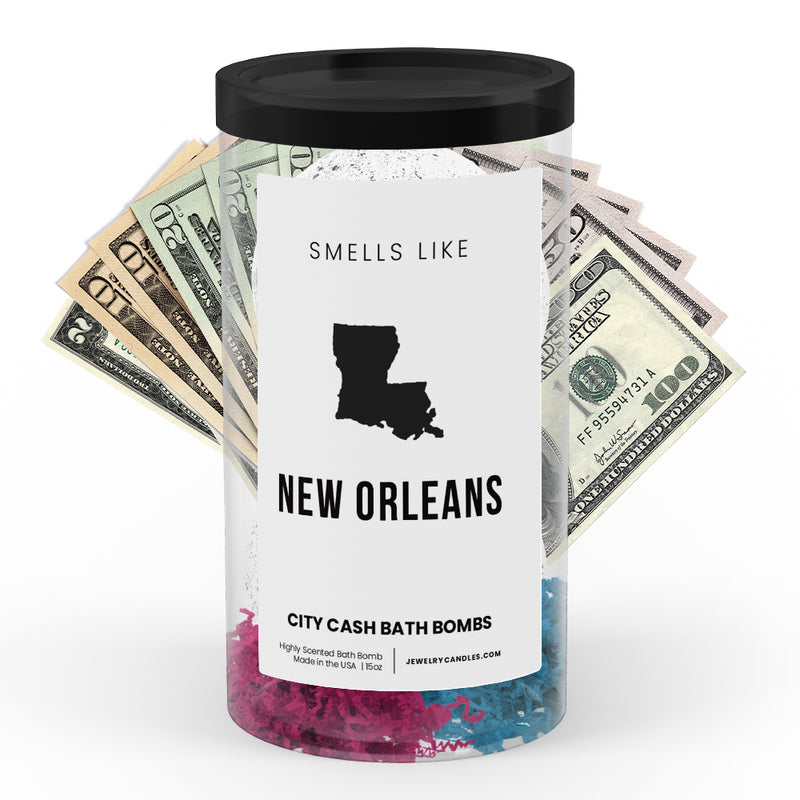 Smells Like New Orleans City Cash Bath Bombs