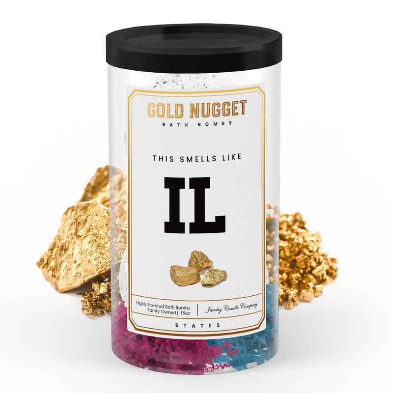 This Smells Like IL State Gold Nugget Bath Bombs