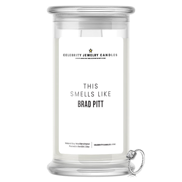 Smells Like Brad Pitt Jewelry Candle | Celebrity Jewelry Candles